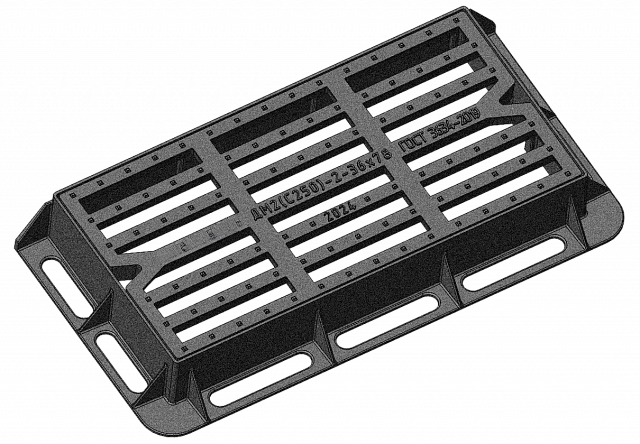 Дождеприемник ДМ2(С250)-2-78х36 (ВЧ)
