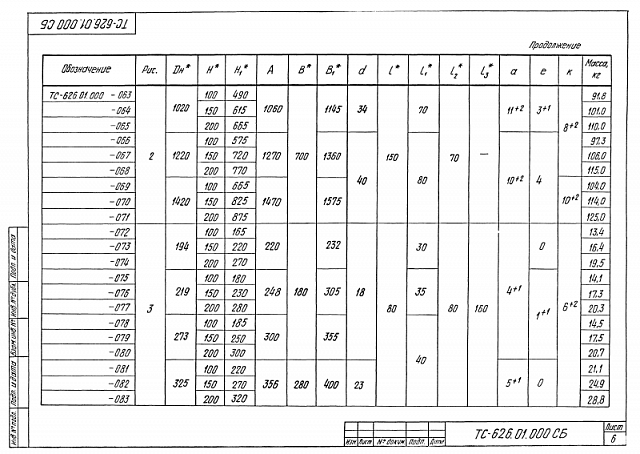 Опора скользящая хомутовая ТС-626.00.000